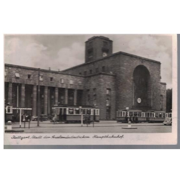 Stutgart, Stadt der Auslandsdeutschen Hanprbahnhof