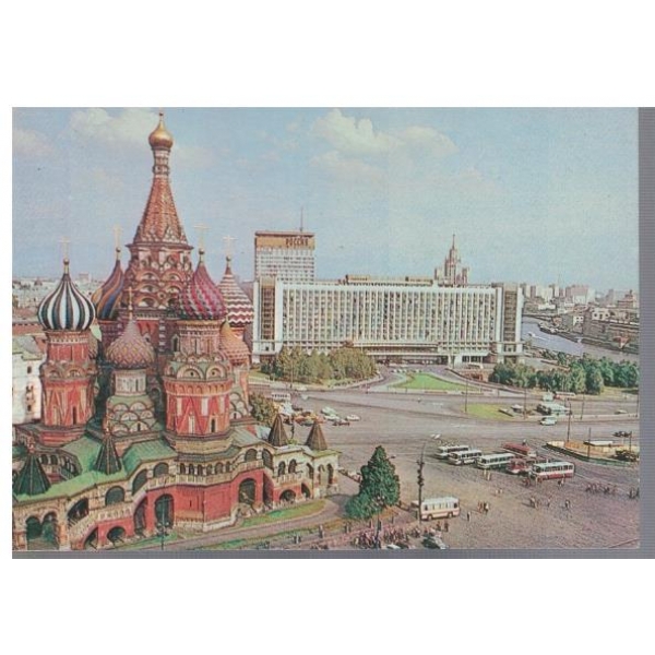 Москва - Вид на Покровский собор