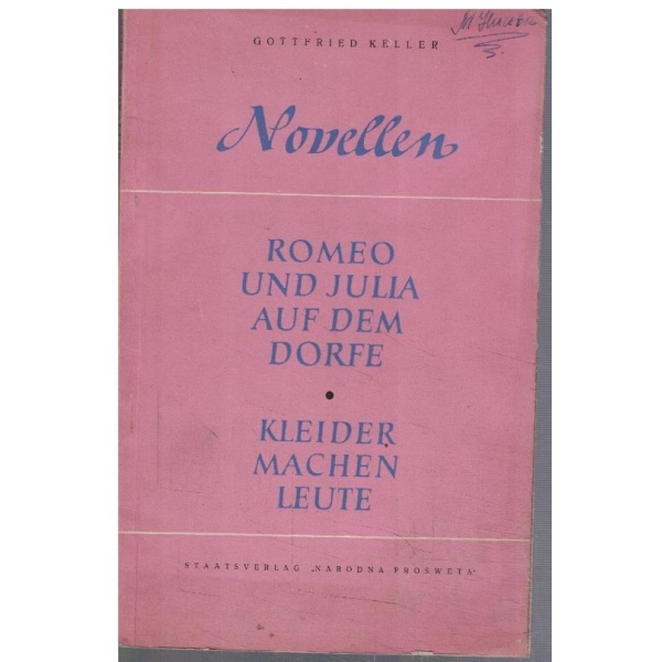 Romeo und Julia auf dem dorfe // Kleider  machen leute