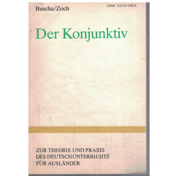Der Konjunktiv