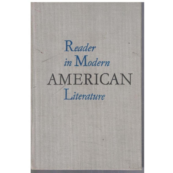Reader in modern American literature
