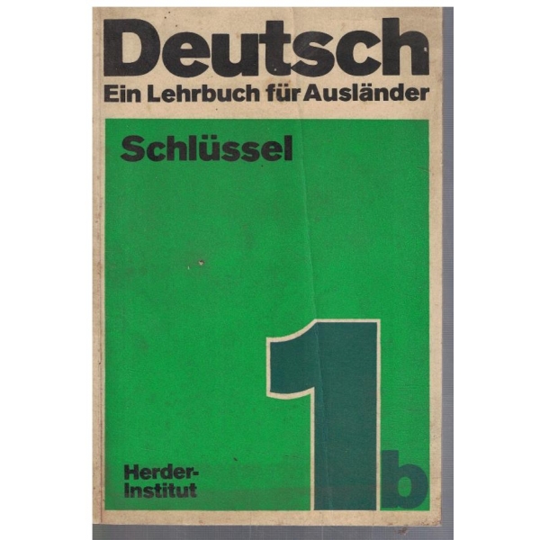 Deutsc ein lehrbuch fur Auslander - 1b