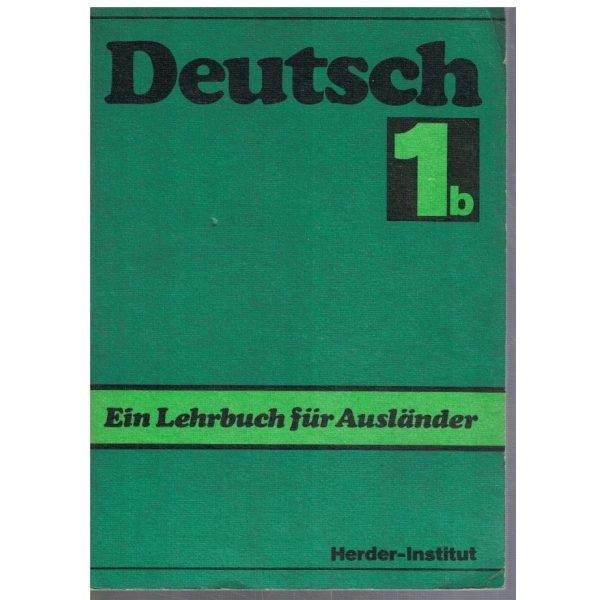 Deutsch ein lehrbuch fur auslander - schlussel 1b