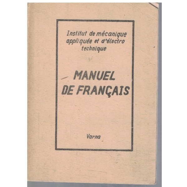 Manuel de Francais