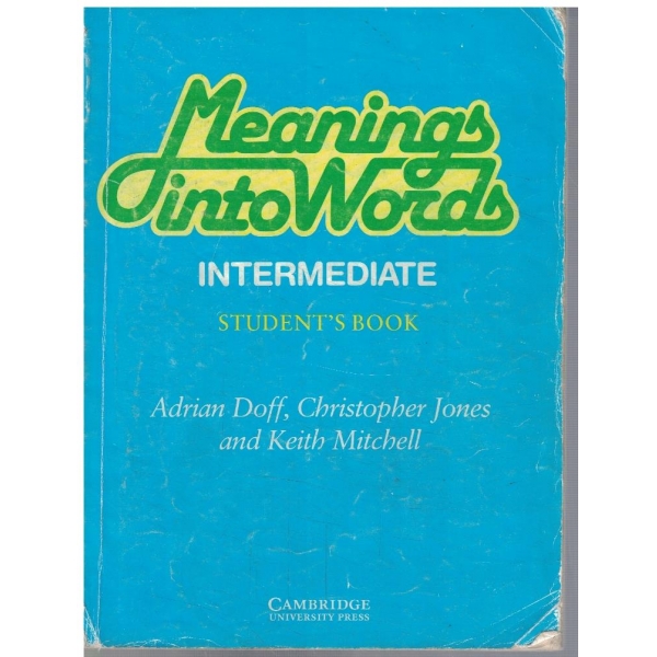 Meanings into worlds - intermediate - student's book