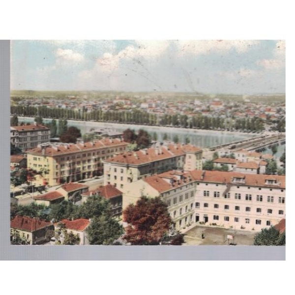 Пловдив - общ изглед с р. Марица