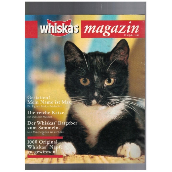 Whiskas magazin fruhjahr 1991