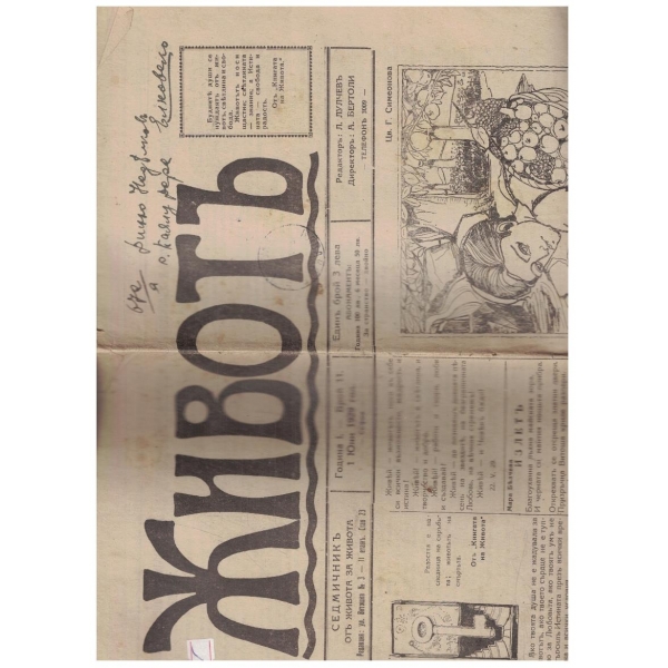 Животъ 11/1929