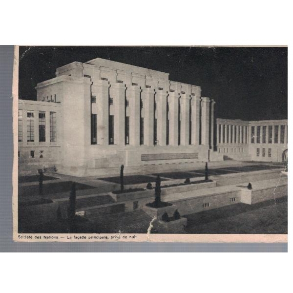 Societe des Nations - La facade principale