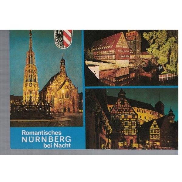 Romantisches Nurnberg bei Nacht