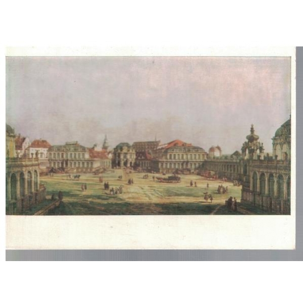 Der Zwingerhof in Dresden