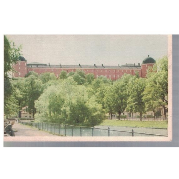 Uppsala. Slottet och Svandammen
