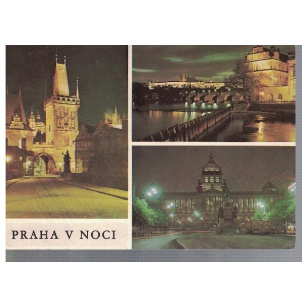 Praha v noci