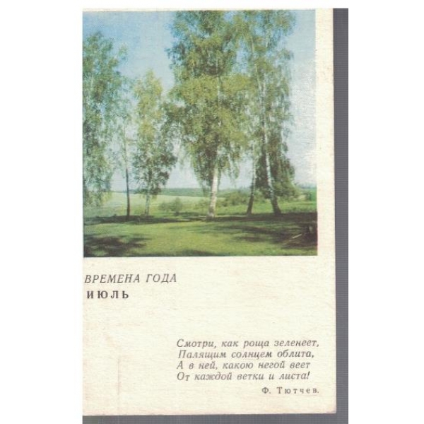 Времена года и юль