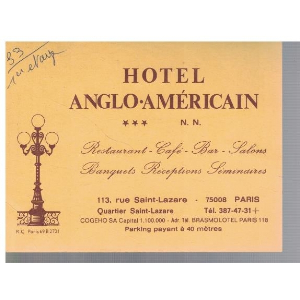 Hotel Anglo-Americain
