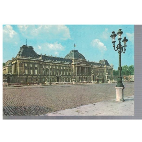 Brussels the royal palace