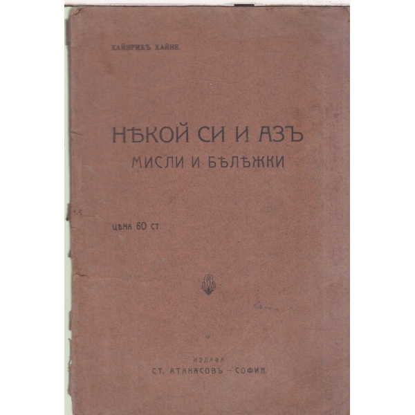 Нъкой си и азъ-Мисли и бълъжки