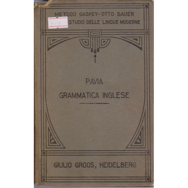Pavia Frammatica inglese